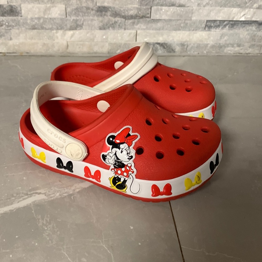 Toddler Minnie Mouse Crocs